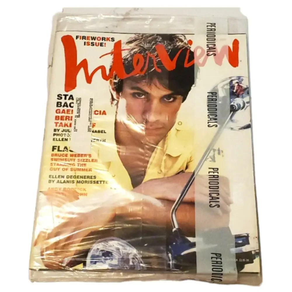 NEW Interview Magazine Gael Garcia July 2003 Factory Sealed
